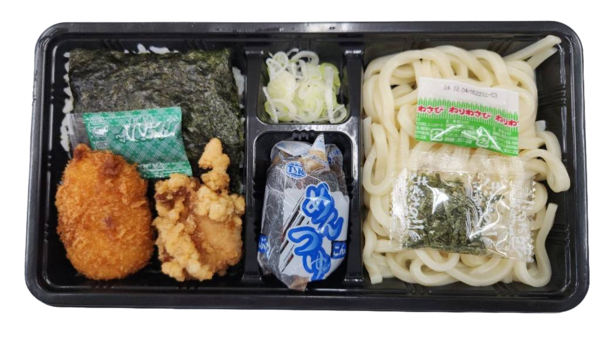 【夏季限定】うどん/そば弁当のサムネイル