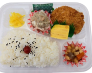 チキンチーズカツとしゅうまい弁当